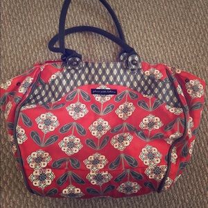 Very gently used pickled petunia diaper bag!
